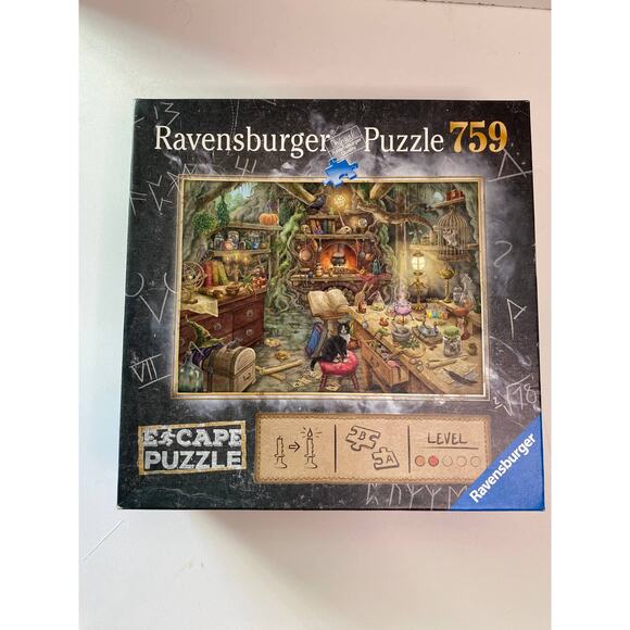 Ravensburger Jigsaw puzzle The Witches Kitchen 759 pc No. 199587, Escape puzzle - Picture 1 of 6